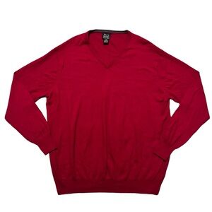 Jos. A. Bank Signature Collection 100% Italian Merino Wool Long Sleeve Sweater